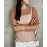 【one after another】ラメプリーツTee | NICE CLAUP / OLIVE des OLIVE OUTLET | 詳細画像8