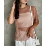 【one after another】ラメプリーツTee | NICE CLAUP / OLIVE des OLIVE OUTLET | 詳細画像9