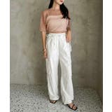【one after another】ラメプリーツTee | NICE CLAUP / OLIVE des OLIVE OUTLET | 詳細画像11
