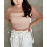 ピンク | 【one after another】ラメプリーツTee | NICE CLAUP / OLIVE des OLIVE OUTLET
