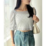 【one after another】袖ドロストトップス | NICE CLAUP / OLIVE des OLIVE OUTLET | 詳細画像5