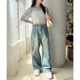 【one after another】袖ドロストトップス | NICE CLAUP / OLIVE des OLIVE OUTLET | 詳細画像8