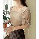 【one after another】袖ドロストトップス | NICE CLAUP / OLIVE des OLIVE OUTLET | 詳細画像9