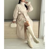 金ボタンスタンドカラーロングコート SM展開 | NICE CLAUP / OLIVE des OLIVE OUTLET | 詳細画像22