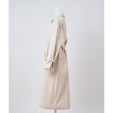 金ボタンスタンドカラーロングコート SM展開 | NICE CLAUP / OLIVE des OLIVE OUTLET | 詳細画像8