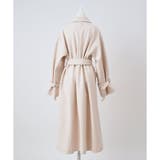 金ボタンスタンドカラーロングコート SM展開 | NICE CLAUP / OLIVE des OLIVE OUTLET | 詳細画像9