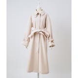 金ボタンスタンドカラーロングコート SM展開 | NICE CLAUP / OLIVE des OLIVE OUTLET | 詳細画像5