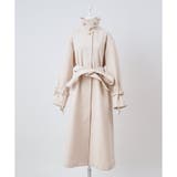金ボタンスタンドカラーロングコート SM展開 | NICE CLAUP / OLIVE des OLIVE OUTLET | 詳細画像6