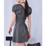 【one after another】チョーカー付きバックレースアップミニワンピ… | NICE CLAUP / OLIVE des OLIVE　OUTLET | 詳細画像5 