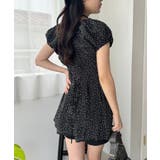 【one after another】チョーカー付きバックレースアップミニワンピ… | NICE CLAUP / OLIVE des OLIVE　OUTLET | 詳細画像47 