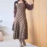 ブラウン | 【one after another】【スタイルアップ効果◎】ベロアリボンキャミ… | NICE CLAUP / OLIVE des OLIVE OUTLET