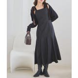 【one after another】【スタイルアップ効果◎】肩ベロアリボンキャ… | NICE CLAUP / OLIVE des OLIVE　OUTLET | 詳細画像58 