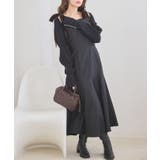 【one after another】【スタイルアップ効果◎】肩ベロアリボンキャ… | NICE CLAUP / OLIVE des OLIVE　OUTLET | 詳細画像60 