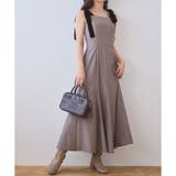 【one after another】【スタイルアップ効果◎】肩ベロアリボンキャ… | NICE CLAUP / OLIVE des OLIVE　OUTLET | 詳細画像8 