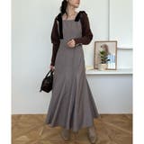 【one after another】【スタイルアップ効果◎】肩ベロアリボンキャ… | NICE CLAUP / OLIVE des OLIVE　OUTLET | 詳細画像15 