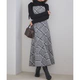 【one after another】【スタイルアップ効果◎】肩ベロアリボンキャ… | NICE CLAUP / OLIVE des OLIVE　OUTLET | 詳細画像3 