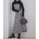 【one after another】【スタイルアップ効果◎】肩ベロアリボンキャ… | NICE CLAUP / OLIVE des OLIVE　OUTLET | 詳細画像4 