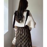 【one after another】【スタイルアップ効果◎】肩ベロアリボンキャ… | NICE CLAUP / OLIVE des OLIVE　OUTLET | 詳細画像36 