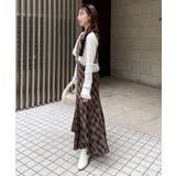 【one after another】【スタイルアップ効果◎】肩ベロアリボンキャ… | NICE CLAUP / OLIVE des OLIVE　OUTLET | 詳細画像52 
