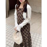 【one after another】【スタイルアップ効果◎】肩ベロアリボンキャ… | NICE CLAUP / OLIVE des OLIVE　OUTLET | 詳細画像54 