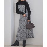 ホワイト系 | 【one after another】【スタイルアップ効果◎】肩ベロアリボンキャ… | NICE CLAUP / OLIVE des OLIVE　OUTLET