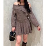 【one after another】オフショルニットワンピース | NICE CLAUP / OLIVE des OLIVE OUTLET | 詳細画像8