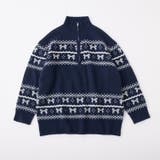 【one after another】リボンハーフジップチュニックニット | NICE CLAUP / OLIVE des OLIVE OUTLET | 詳細画像6