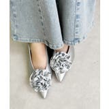 【one after another】コサージュ付きバックベルトシューズ | NICE CLAUP / OLIVE des OLIVE OUTLET | 詳細画像6