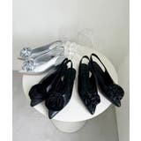 【one after another】コサージュ付きバックベルトシューズ | NICE CLAUP / OLIVE des OLIVE OUTLET | 詳細画像20