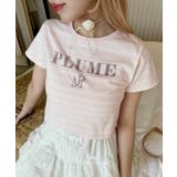【plume】ロゴTee | NICE CLAUP / OLIVE des OLIVE OUTLET | 詳細画像1