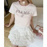 ピンク | 【plume】ロゴTee | NICE CLAUP / OLIVE des OLIVE OUTLET