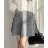 柄2 | 【one after another】マチ付きフレアミニスカート | NICE CLAUP / OLIVE des OLIVE OUTLET