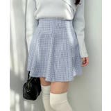 柄1 | 【one after another】マチ付きフレアミニスカート | NICE CLAUP / OLIVE des OLIVE OUTLET