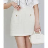 アイボリー | 【one after another】台形ミニスカート | NICE CLAUP / OLIVE des OLIVE OUTLET