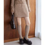 ブラウン | 【one after another】台形ミニスカート | NICE CLAUP / OLIVE des OLIVE OUTLET