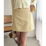 イエロー | 【one after another】台形ミニスカート | NICE CLAUP / OLIVE des OLIVE OUTLET
