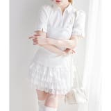 【one after another】ティアードフリルミニスカート | NICE CLAUP / OLIVE des OLIVE OUTLET | 詳細画像3