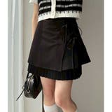 NICE CLAUP / OLIVE des OLIVE　OUTLET（ナイスクラップ） | 【one after another】プリーツミニ巻きスカート