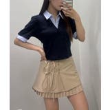 【one after another】プリーツミニ巻きスカート | NICE CLAUP / OLIVE des OLIVE OUTLET | 詳細画像36
