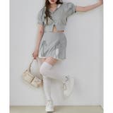 リボン付きカットミニスカート | NICE CLAUP / OLIVE des OLIVE OUTLET | 詳細画像6