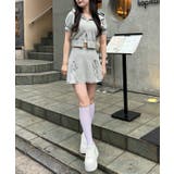 リボン付きカットミニスカート | NICE CLAUP / OLIVE des OLIVE OUTLET | 詳細画像25