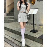 リボン付きカットミニスカート | NICE CLAUP / OLIVE des OLIVE OUTLET | 詳細画像26