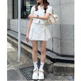 リボン付きカットミニスカート | NICE CLAUP / OLIVE des OLIVE OUTLET | 詳細画像34