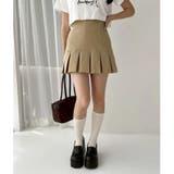 ボックスプリーツ切替ミニスカート | NICE CLAUP / OLIVE des OLIVE OUTLET | 詳細画像8