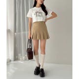 ボックスプリーツ切替ミニスカート | NICE CLAUP / OLIVE des OLIVE OUTLET | 詳細画像9