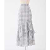 ランダムフリルロングスカート スリット入り | NICE CLAUP / OLIVE des OLIVE OUTLET | 詳細画像2