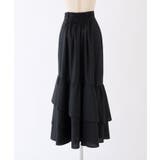 ランダムフリルロングスカート スリット入り | NICE CLAUP / OLIVE des OLIVE OUTLET | 詳細画像24