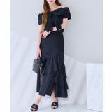 ランダムフリルロングスカート スリット入り | NICE CLAUP / OLIVE des OLIVE OUTLET | 詳細画像26