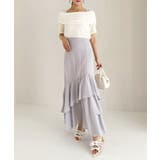 ランダムフリルロングスカート スリット入り | NICE CLAUP / OLIVE des OLIVE OUTLET | 詳細画像29