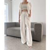 【one after another】ウエストフリルカットパンツ | NICE CLAUP / OLIVE des OLIVE　OUTLET | 詳細画像5 